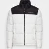 Contrast Puffer Jacket - Winter Jacket - White