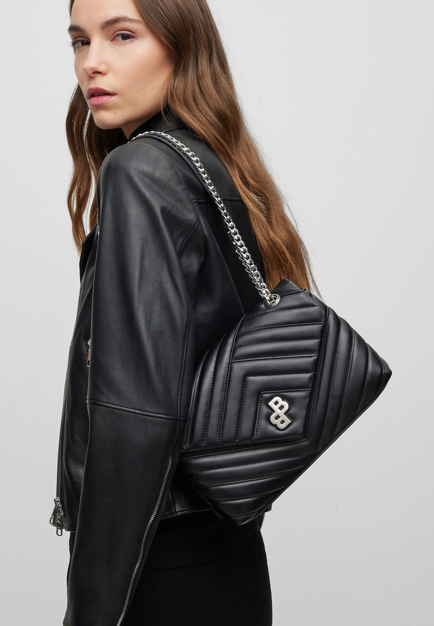 Boss Evelyn Shoulder - Handbag - Black - Image 2