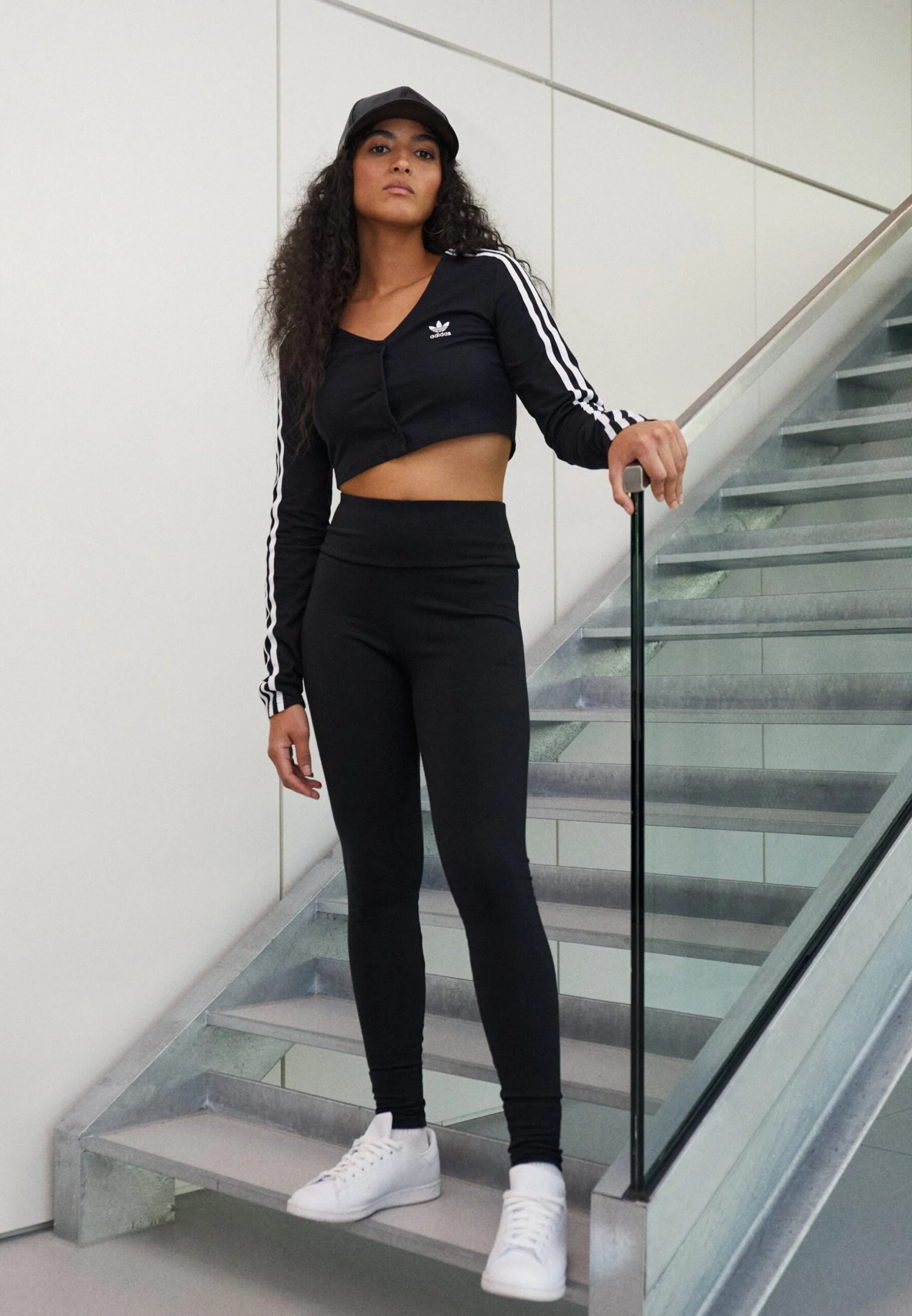 Adidas Originals Essentials- Leggings - Trousers - Black - Image 2