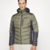 Columbia Labyrinth Loop™ Hooded Jacket - Winter Jacket - Stone Green/Shark