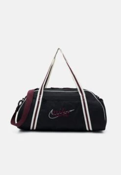 Nike Performance Gym Club Retro - Sports Bag - Black/Sail/Night Maroon
