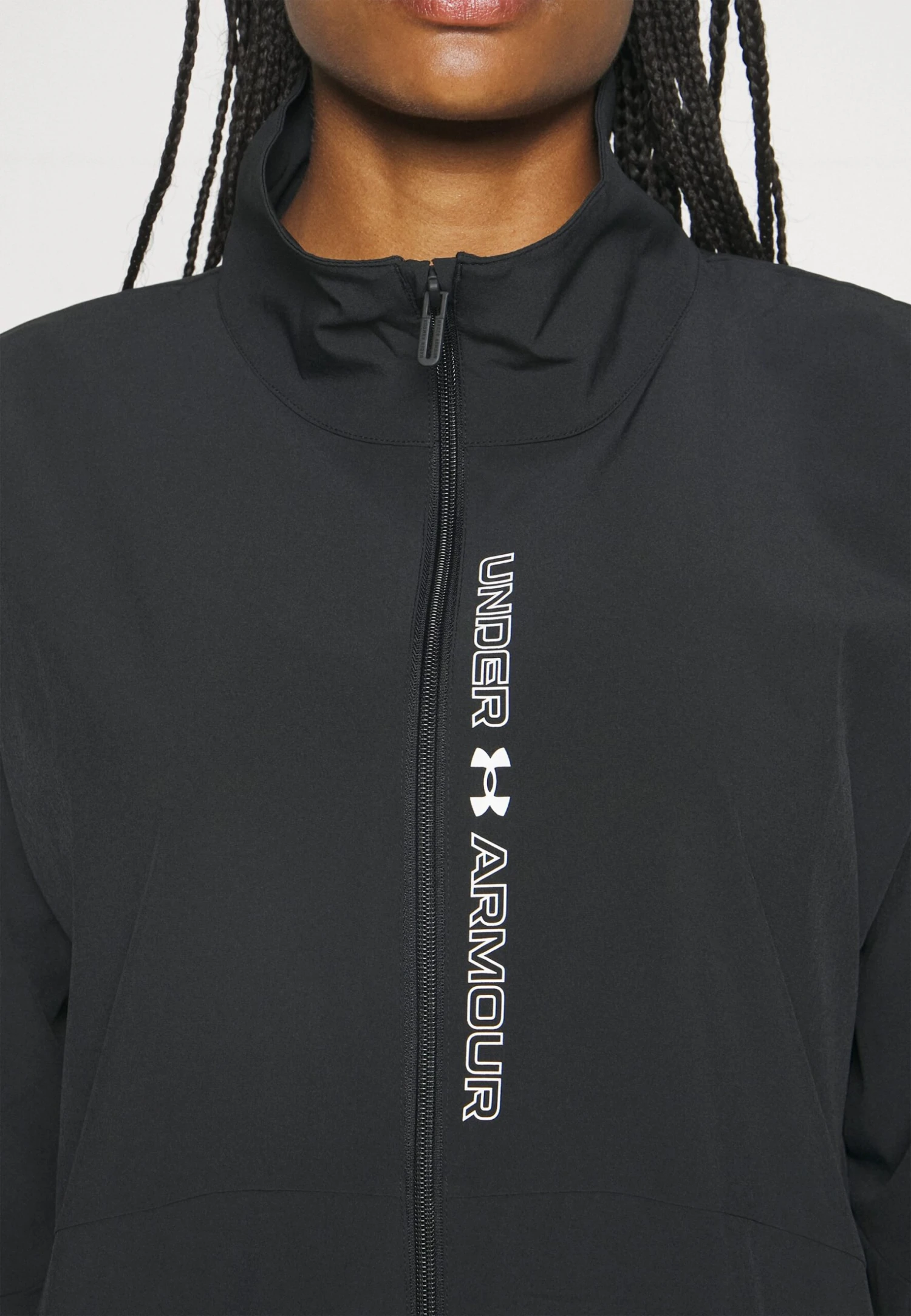Under Armour Oversized Jacket - Windbreaker - Black/White - Image 6