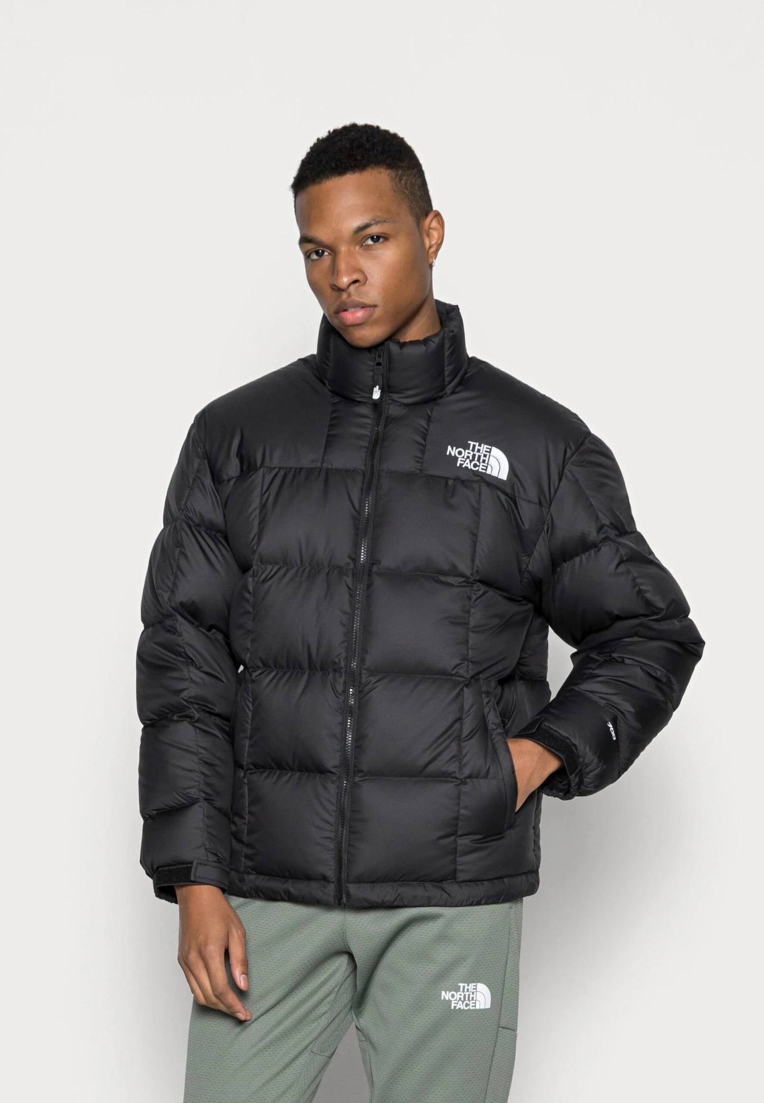 The North Face M Lhotse- Eu - Down Jacket - Black/White
