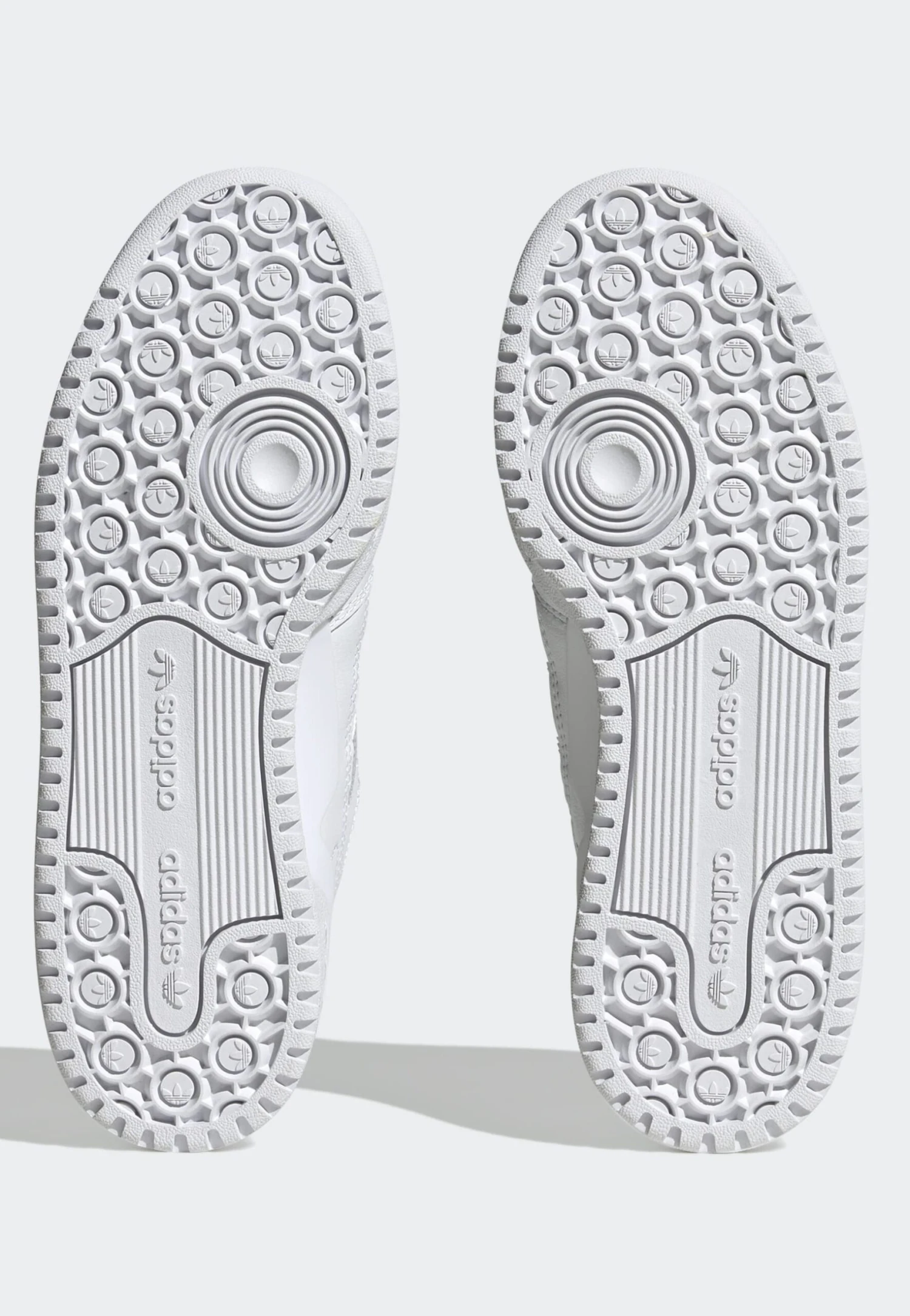 Adidas Originals Forum Low- Trainers - Cloud White Silver Dawn Off White - Image 5