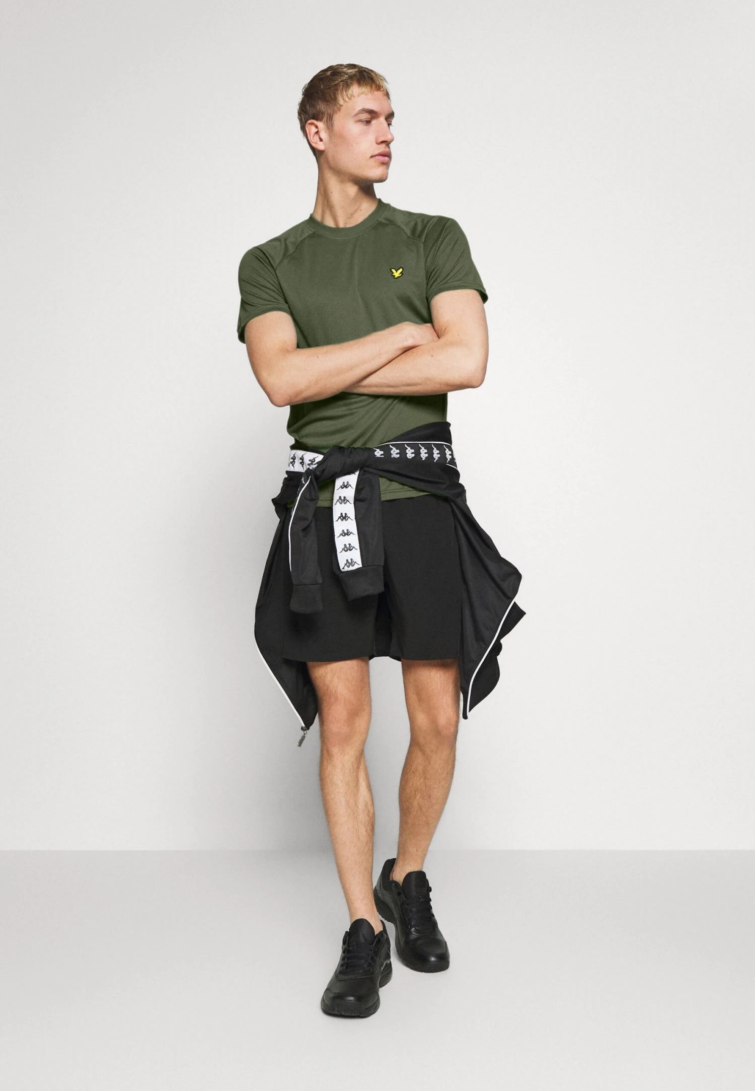 Lyle & Scott Core Raglan - Sports T-Shirt - Teal Green - Image 2