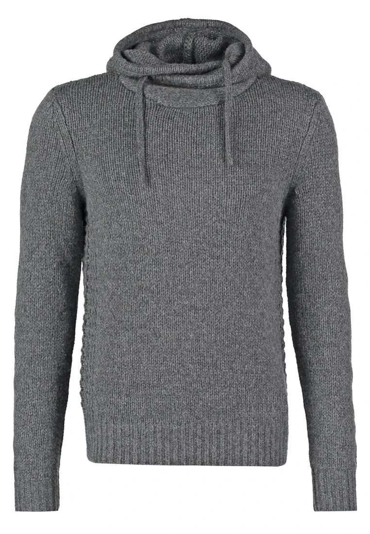 Pier One Hoodie - Dark Grey Melange - Image 8