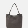 Anna Field Leather - Handbag - Anthracite