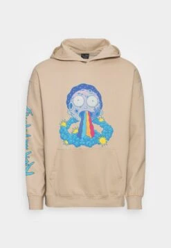 YOURTURN Rick And Morty Unisex - Hoodie - Beige