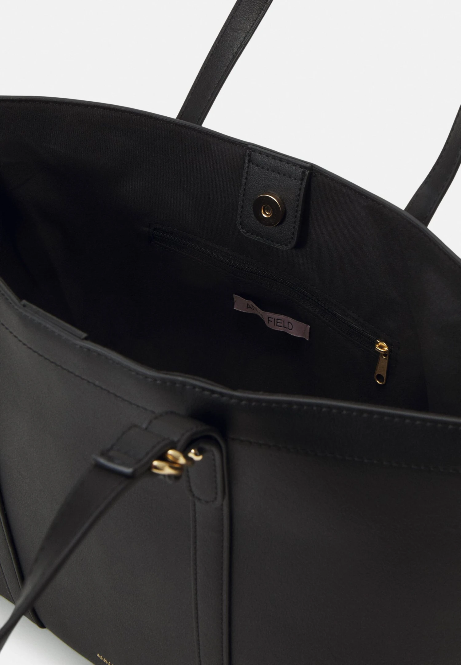 Anna Field Tote Bag -Black - Image 3
