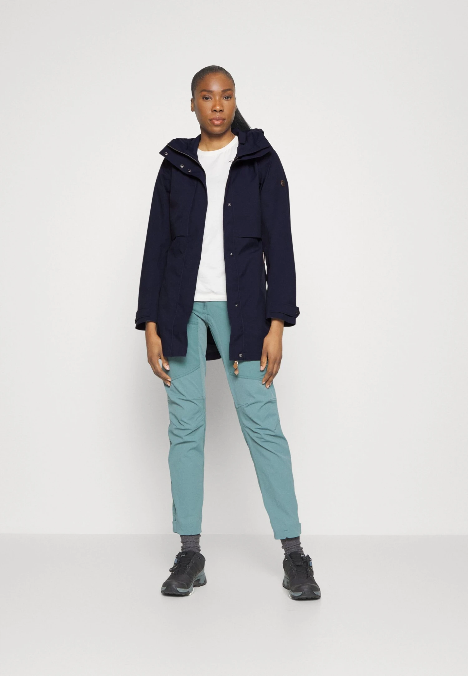 DIDRIKSONS Edith - Outdoor Jacket - Dark Night Blue - Image 2