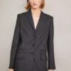 By Malene Birger Essentials Porter - Short Coat - Black