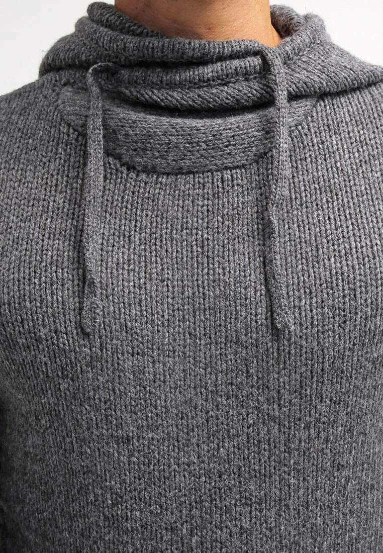 Pier One Hoodie - Dark Grey Melange - Image 5