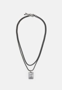 Jack & Jones Jacbaza Necklace 2 Pack - Necklace - Black