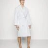 Pier One Shawl Towel Bathrobe - Dressing Gown - White
