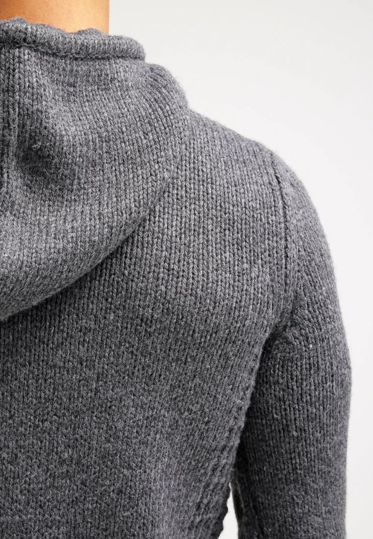 Pier One Hoodie - Dark Grey Melange - Image 6