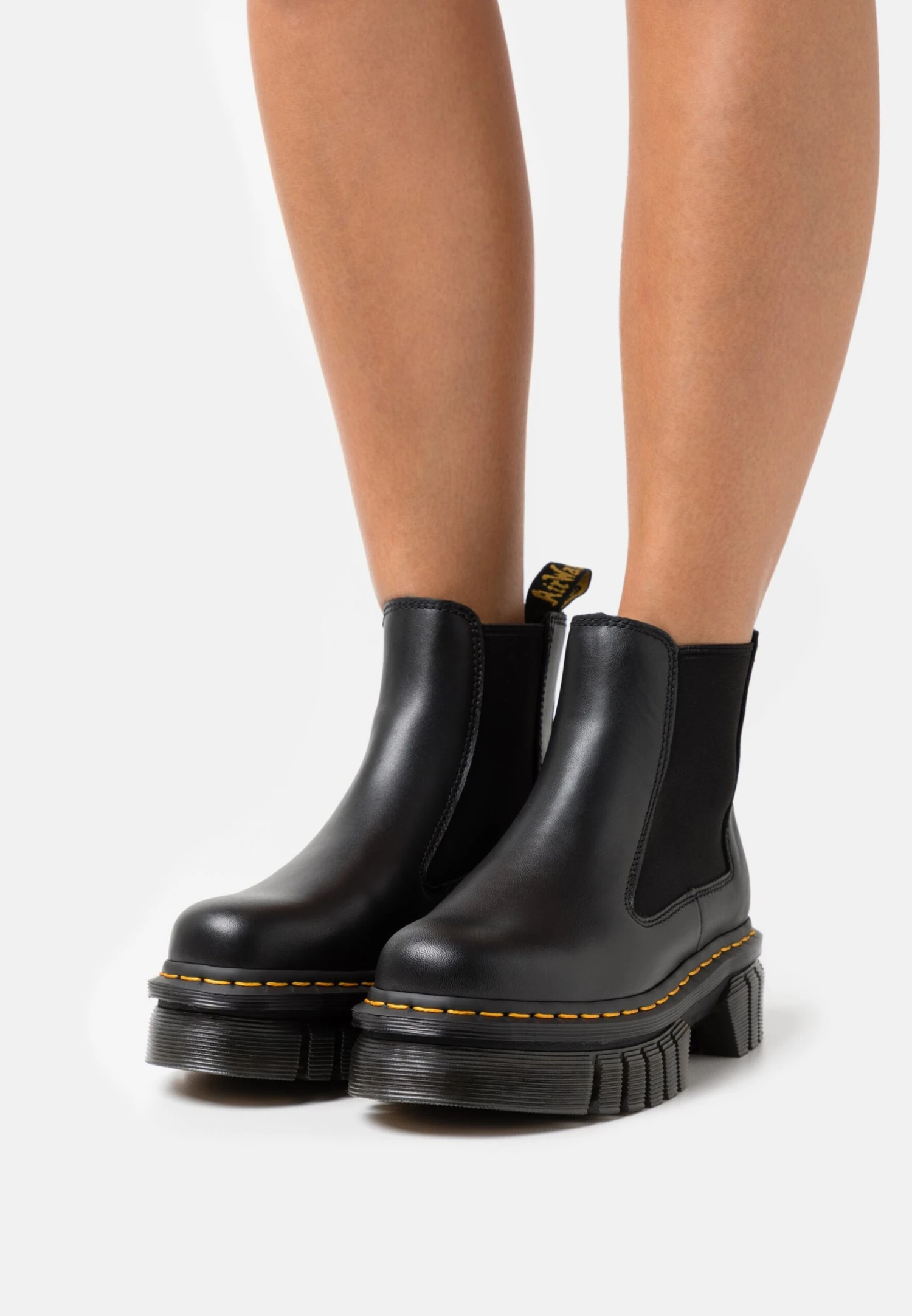 Dr. Martens Audrick Chelsea - Platform Ankle Boots - Black