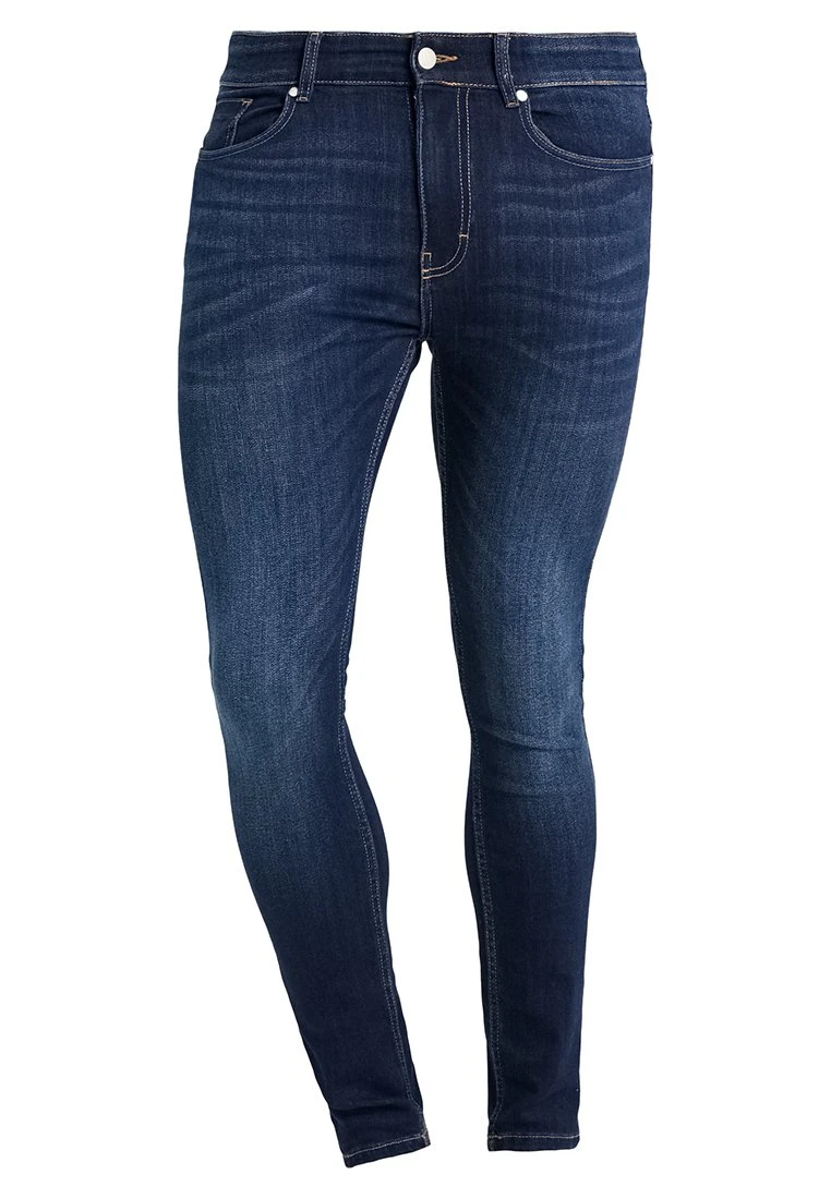 Pier One Jeans Skinny Fit - Dark-Blue Denim - Image 4
