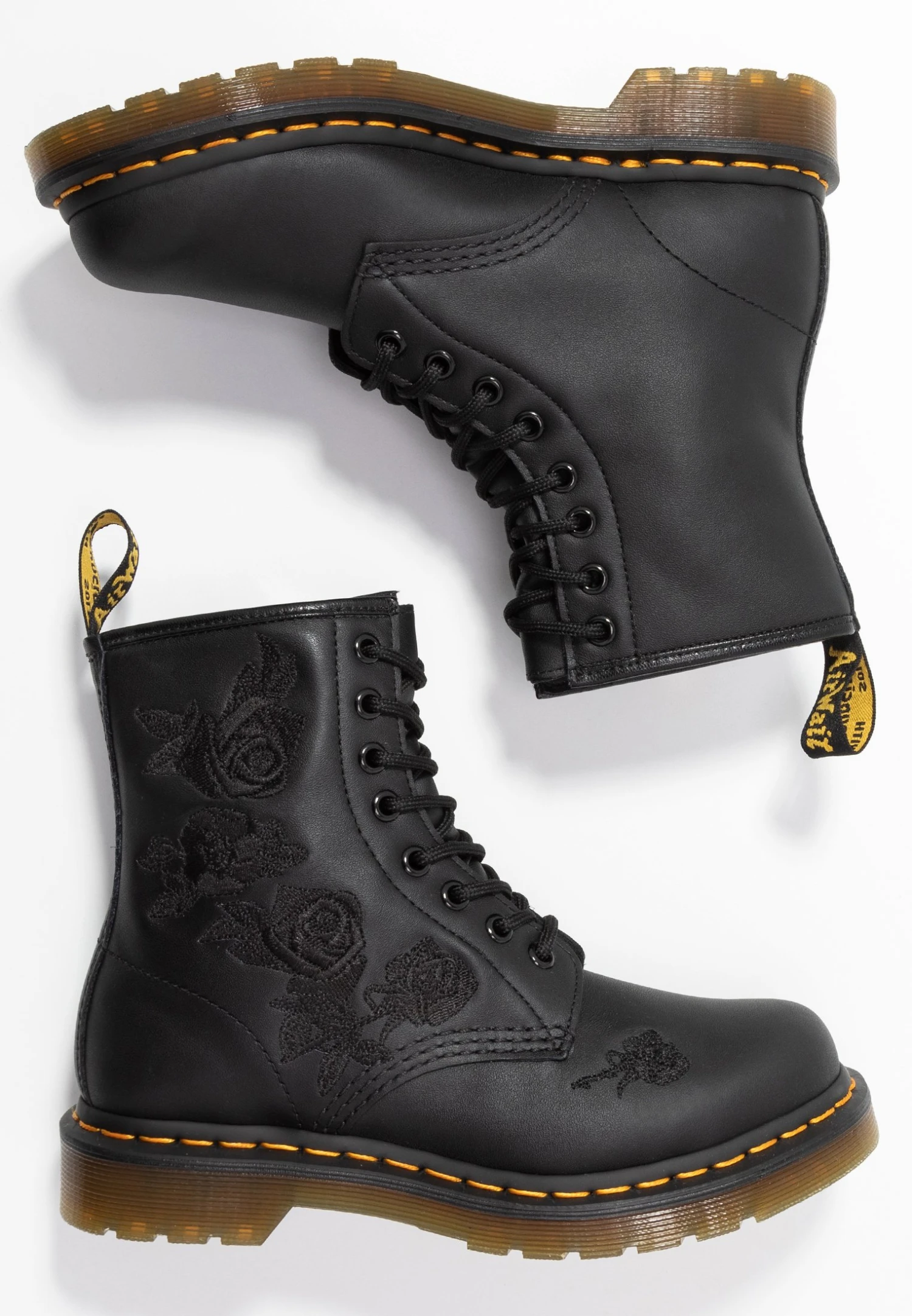 Dr. Martens 1460 Vonda Mono - Lace-Up Ankle Boots - Black - Image 7
