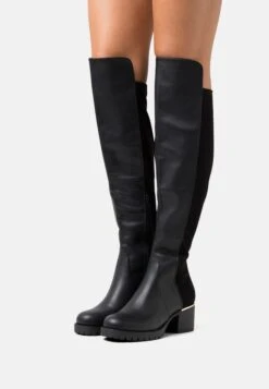Over-The-Knee Boots - Black
