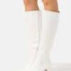 Anna Field Boots - White