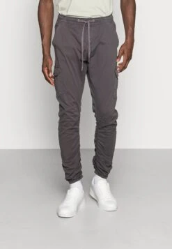 Indicode Jeans Lakeland - Cargo Trousers - Dark Grey