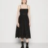 AllSaints Whitley Broderie Dress - Day Dress - Black
