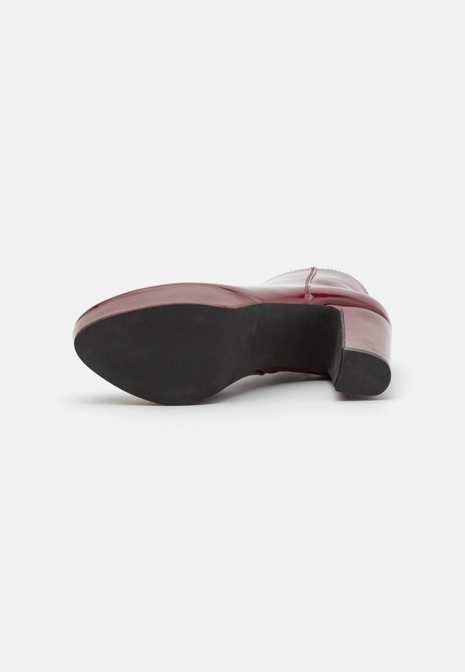 Anna Field High Heeled Ankle Boots - Dark Red - Image 5