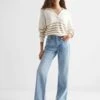 Mango Kids Clean - Flared Jeans - Bleu Clair