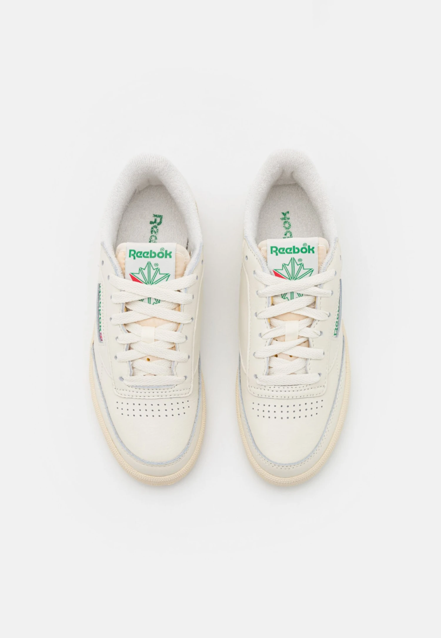 Reebok Classic Club C 85 Vintage - Trainers - Chalk/Alabaster/Glen Green - Image 8