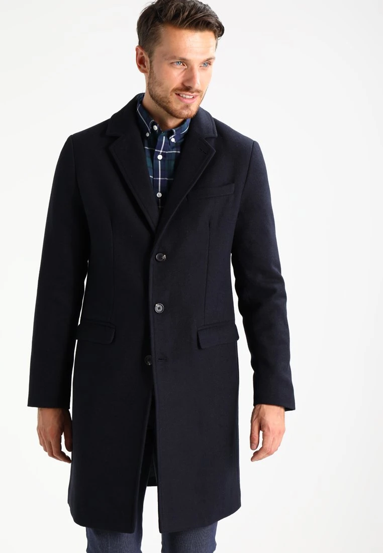 Pier One Classic Coat - Navy - Image 4