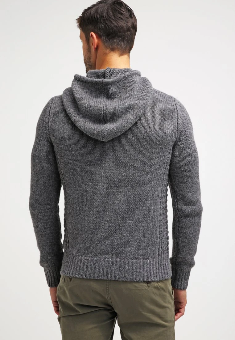 Pier One Hoodie - Dark Grey Melange - Image 3