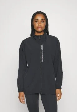 Under Armour Oversized Jacket - Windbreaker - Black/White