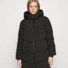 Pieces Petite Pcjamilla Puffer Jacket - Winter Coat - Black