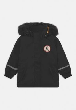 Mini Rodini K2 Unisex - Winter Coat - Black
