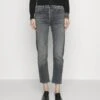 MOTHER The Tomcat Ankle - Straight Leg Jeans - X Marks The Spot