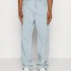 YOURTURN Baggy Jeans Unisex - Relaxed Fit Jeans - Light Blue Denim