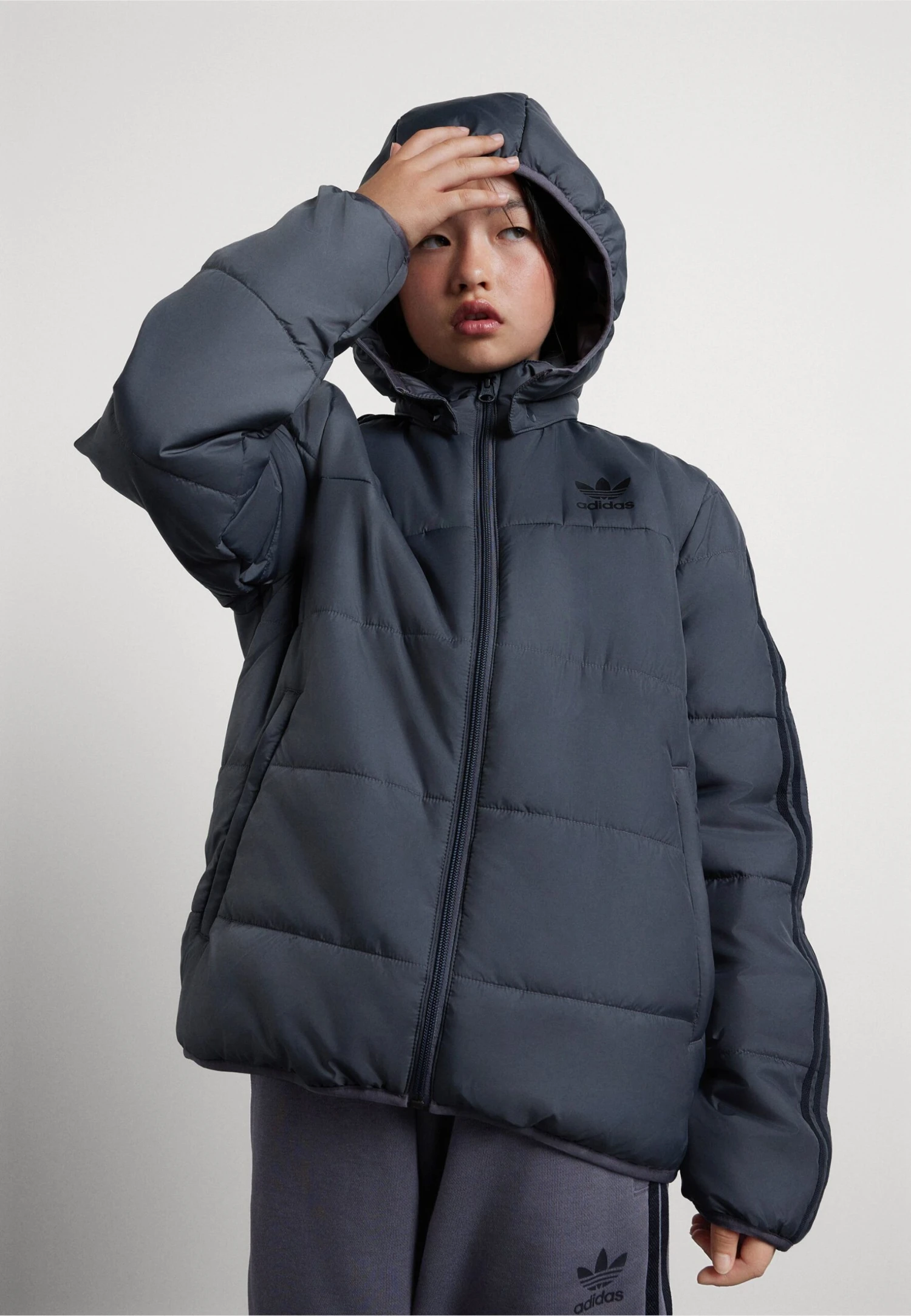 Adidas Originals Padded Unisex - Winter Jacket - Grey