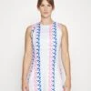 Helena Print Dress - Sports Dress - Pink