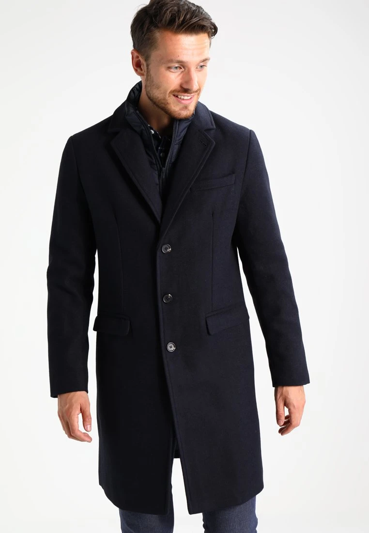 Pier One Classic Coat - Navy