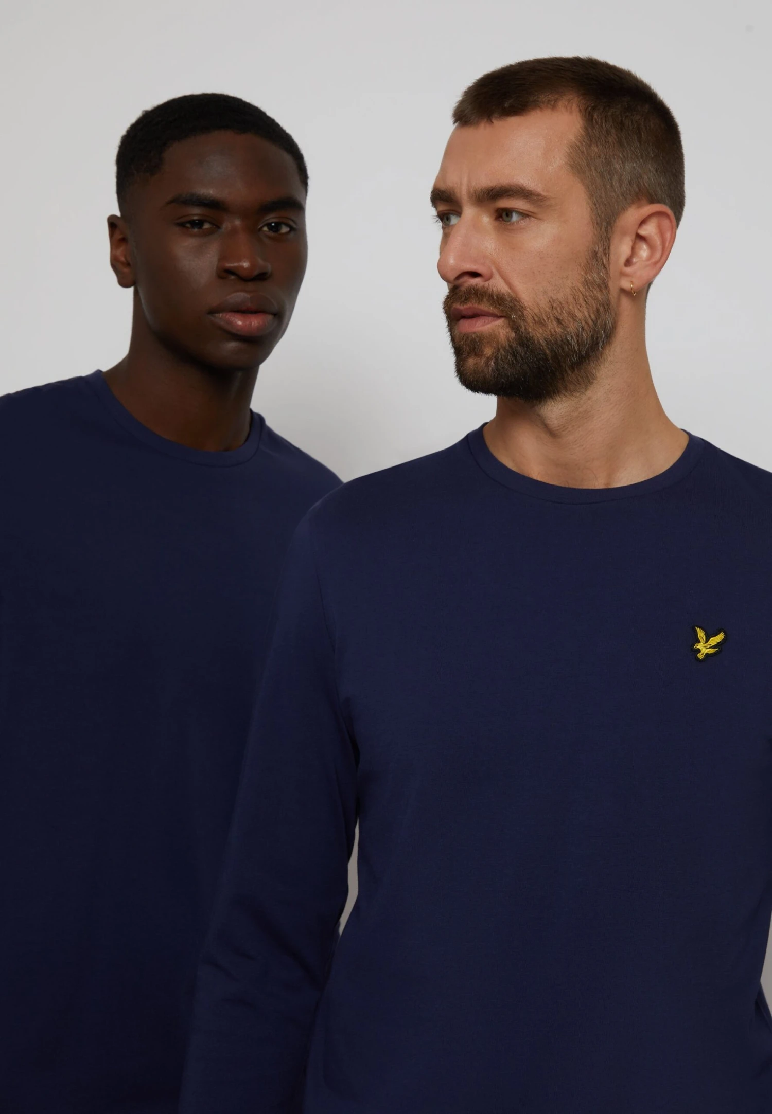 Lyle & Scott Long Sleeved Top - Navy - Image 6