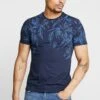 Pier One Print T-Shirt - Blue