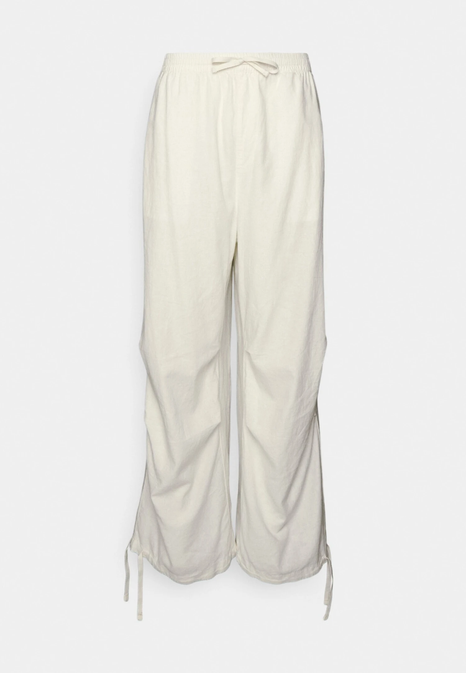 YOURTURN Genderless Parachute Unisex - Trousers - White - Image 5