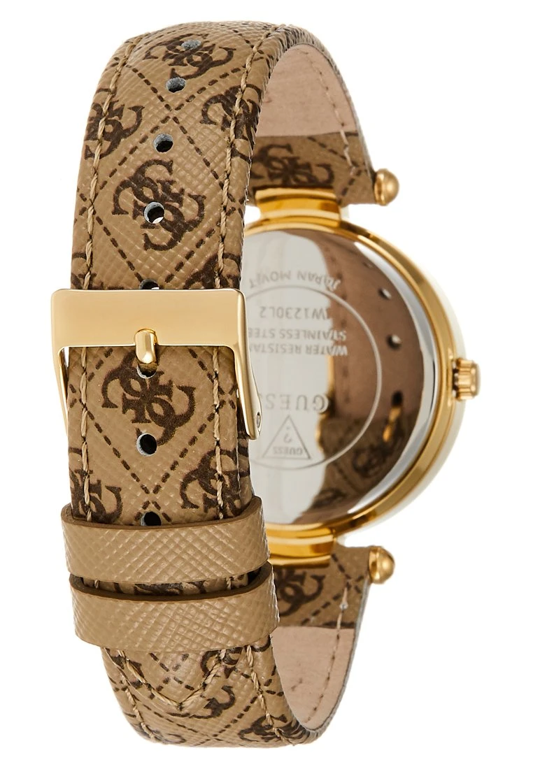 Guess Ladies - Watch - Gold-Coloured/Brown - Image 3