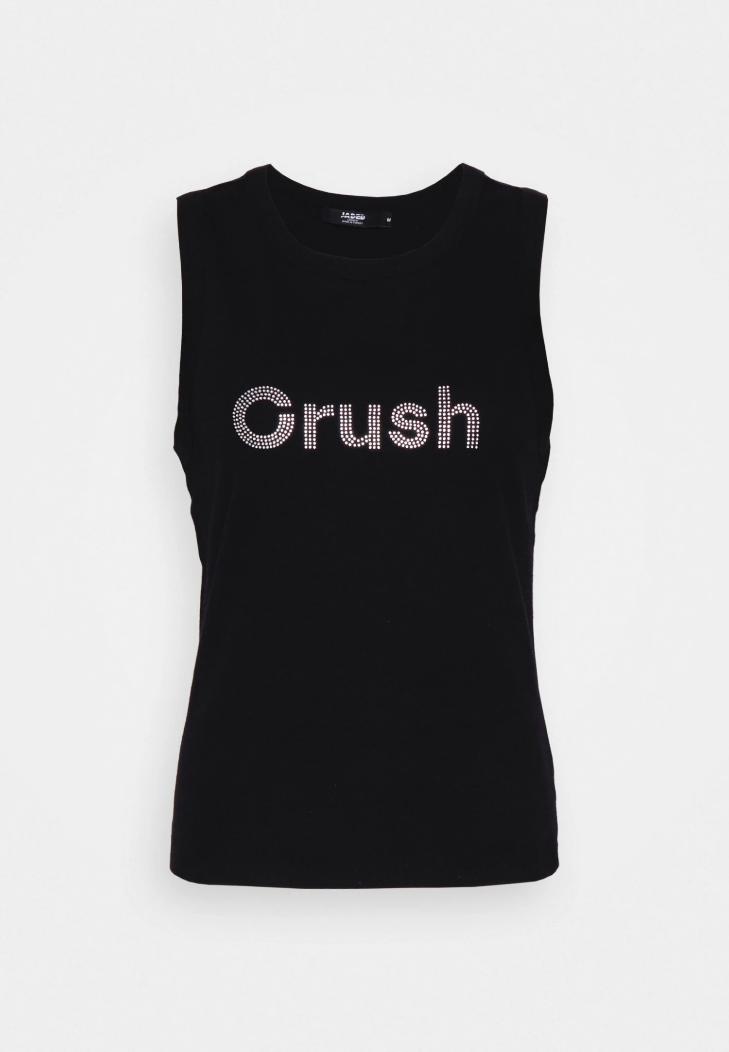 Jaded London Crush Rhinestone Vest Unisex - Top - Black - Image 6