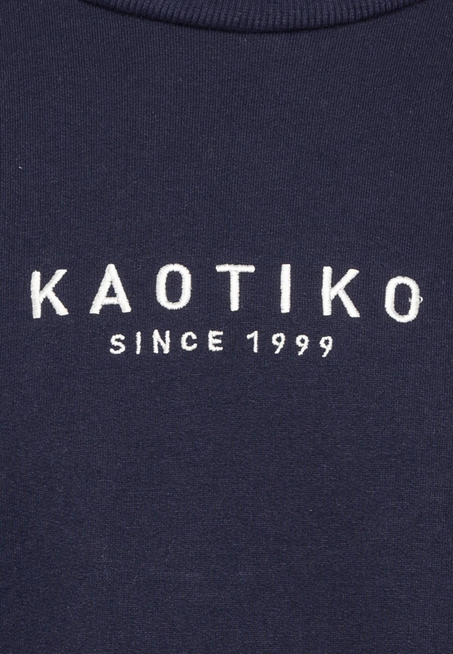 Kaotiko Crew Benton Unisex - Sweatshirt - Navy/Royal/Fuxia - Image 3