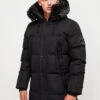 Aylmer Puffer Jacket - Winter Coat - Jet Black