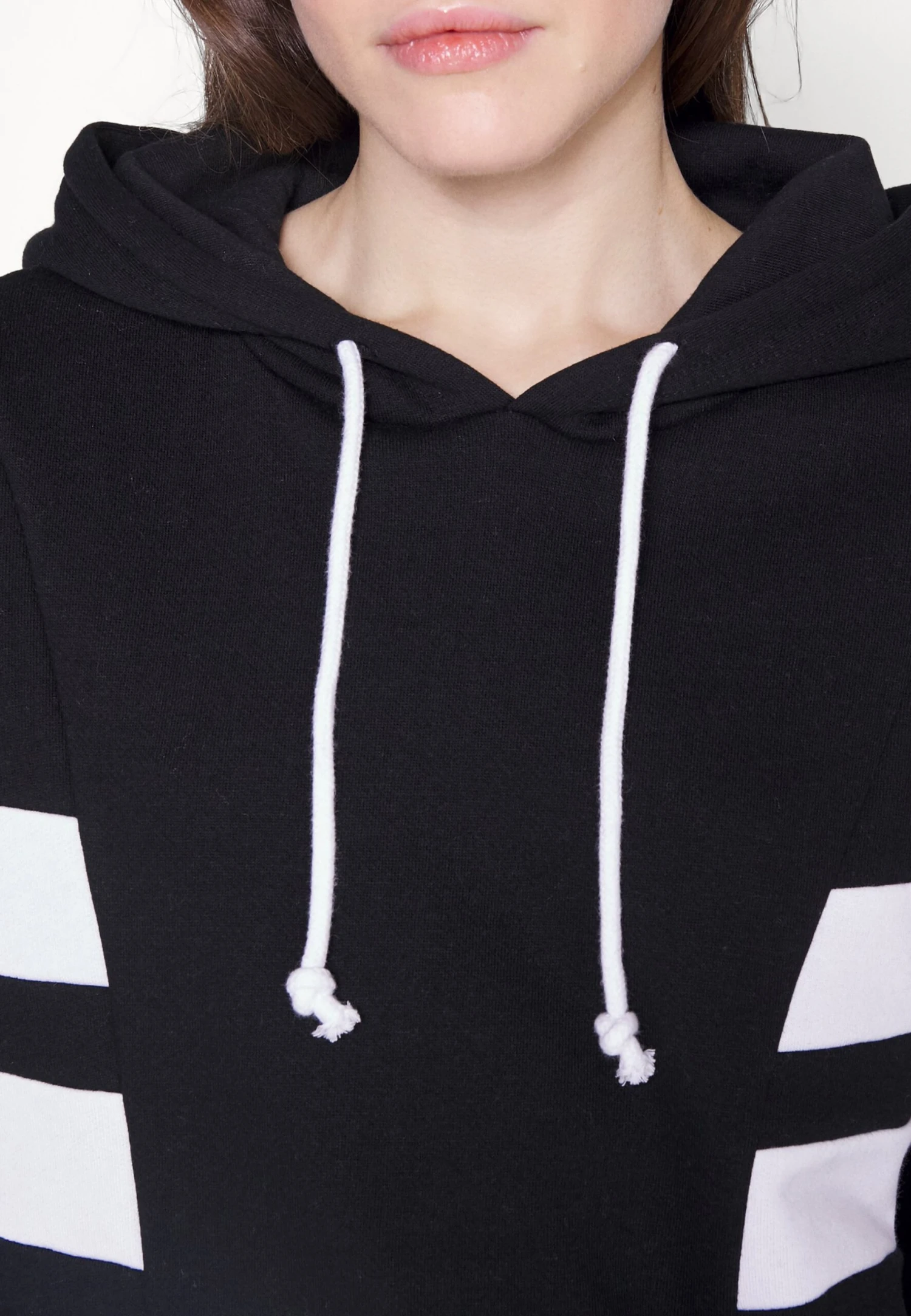 Hoodie - Black/White - Image 7
