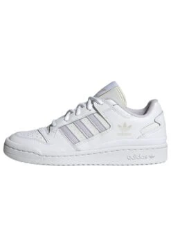 Adidas Originals Forum Low- Trainers - Cloud White Silver Dawn Off White