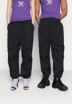 YOURTURN Unisex - Cargo Trousers - Black